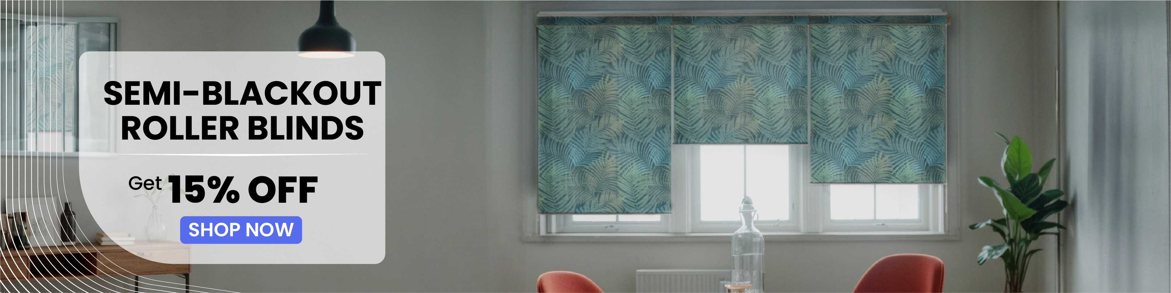 Semi-Blackout Roller Blinds