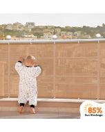 Hippo 85% Vision Block Child and Pet Safety Net (HDPE)