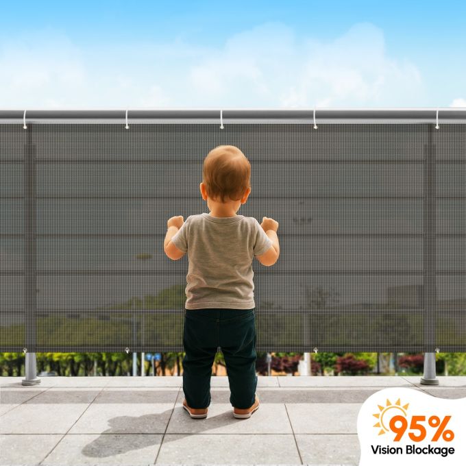 Hippo 95% Vision Block Child and Pet Safety Net (HDPE)