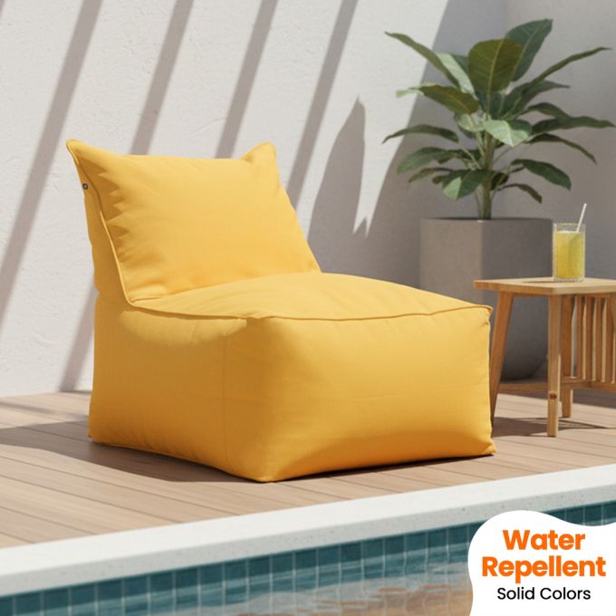 Hippo Outdoor Premium Chair Bean Bag Covers  - Perfect for Balconies, Patios & Pool Decks