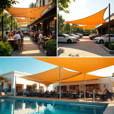 Summer-Proof Your Restaurant: Add Style and Comfort with Shade Sails