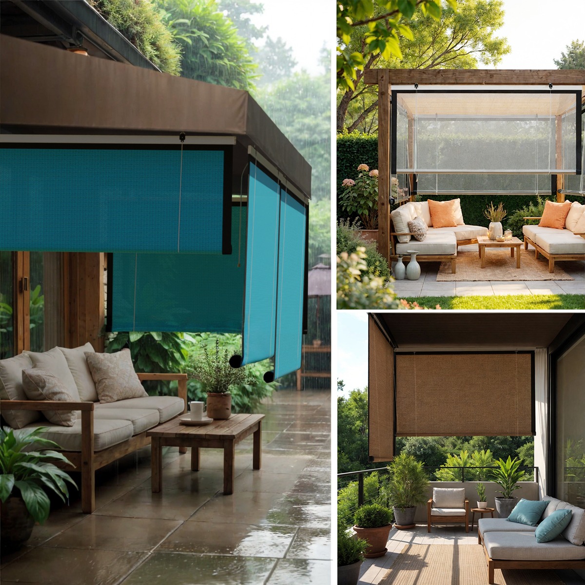 Elevate Your Outdoor Spaces with Awnopy’s Premium Chick Blinds
