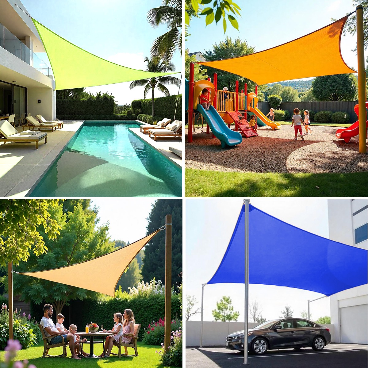 Revamp Your Outdoor Living: Stylish Makeovers with Shade Sails